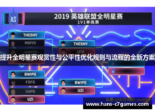 提升全明星赛观赏性与公平性优化规则与流程的全新方案 提升全明星赛观赏性与公平性优化规则与流程的全新方案